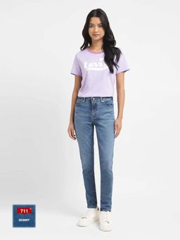 Levi's - Womens Mid Rise 711 Slim Fit Jeans
