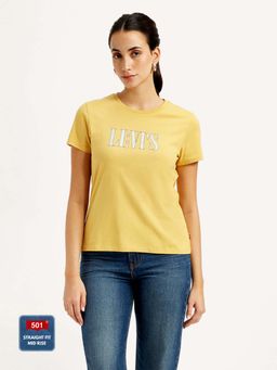 Levi's - Womens Brand Logo Crew Neck T-Shirt