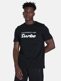 Puma - Porsche Legacy Logo Mens Black T-shirt