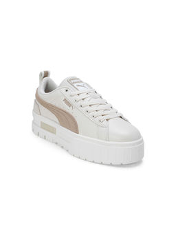 Puma - Mayze OW Womens Off White & Beige Sneakers