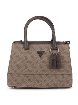 Guess - Cordelia Logo Luxury Satchel Brown Satchels