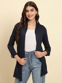 Trend Arrest - Navy Blue Her Cool Shrug