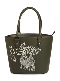 RASHKI - Oliva Hand Art Womens Handpainted Tote Bag