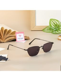 Voyage - Black Square Sunglasses-B80389MG3454