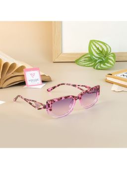 Voyage - Grey & Clear Oval Sunglasses for Women - 2333Mg3899 (52)