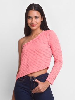 Globus - Coral Self Design Top