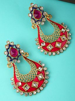 Anika's Creations - Anika's Creation Stylish Antique Party Wear Jhumki For Women And Girls