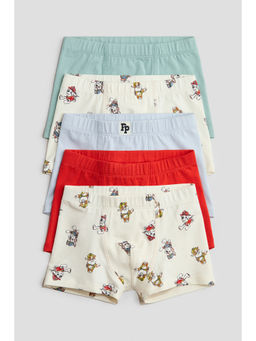 H&M - Boys Multi-Color 5-Pack Trunks