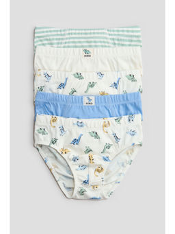 H&M - Boys Multi-Color 5-Pack Cotton Boys Briefs