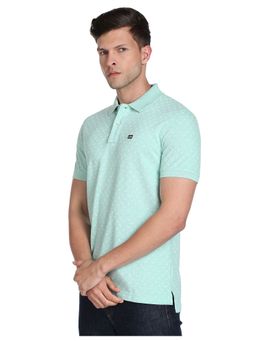 Arrow - Sports Green Printed Polo T-Shirt