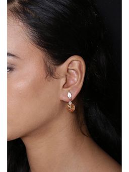 Biba - Light And Dark Green Jade Beaded Pearls Necklace BACWVGCEAR000016SS21BLGLD