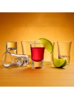 BlackCarrot - Premium Lead Free Shot Glasses Set of 6
