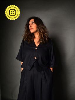WHY SO BLUE - Juno Solid Shirt for Women
