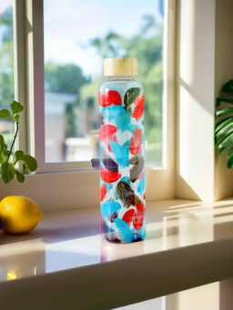 UMAI - Borosilicate Bottle 750ml Multi Print