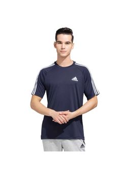 adidas - M SERENO 3S T Blue Football Men T-Shirts