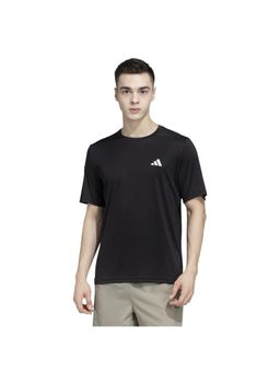 adidas - M LOGO TEE Black Training Men T-Shirts