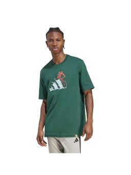 adidas - M DDL BIKE T Green Training Men T-Shirts