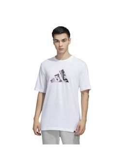 adidas - M C PHOTO TEE 2 White Training Men T-Shirts