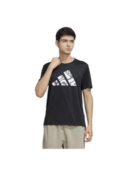adidas - RUN IT BL TEE M Black Running Men T-Shirts