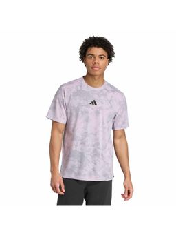 adidas - POWER AOP TEE Purple Training Men T-Shirts