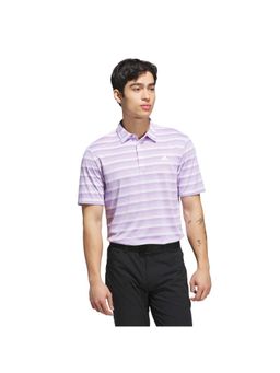 adidas - 2 CLR STRIPE LC Purple Golf Men Polo T-shirt