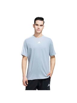 adidas - M 3S CO TEE Grey Training Men T-Shirts