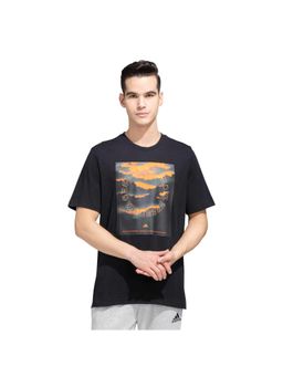 adidas - M GRFX CO TEE Black Training Men T-Shirts
