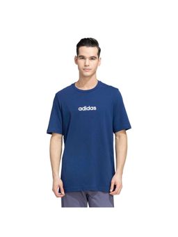 adidas - M LIN SJ T Blue Training Men T-Shirts