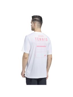 adidas - M TNS CAT G T White Tennis Men T-Shirts