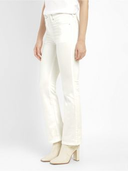 Levi's - Womens High Rise 725 Slim Bootcut Fit Off-White Jeans