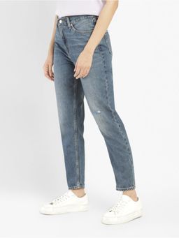 Levi's - Womens High Rise Loose Fit Blue Jeans