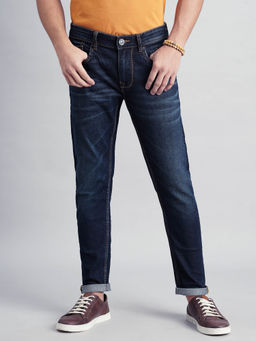 ROOKIES - Dark Blue Ankle Length Jeans
