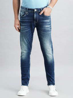 ROOKIES - Med Blue Ankle Length Jeans