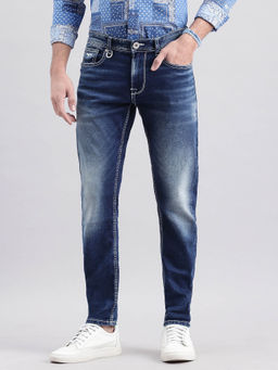ROOKIES - Med Blue Ankle Length Jeans