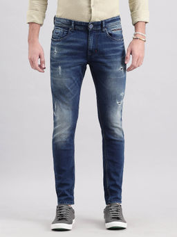 ROOKIES - Med Blue Ankle Length Jeans