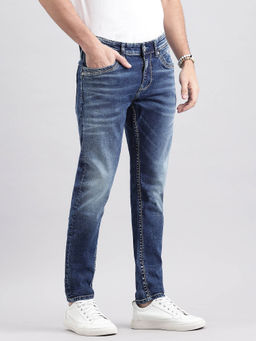 ROOKIES - Dark Blue Ankle Length Jeans