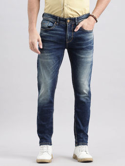 ROOKIES - Dark Blue Ankle Length Jeans