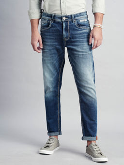 ROOKIES - Med Blue Ankle Length Jeans