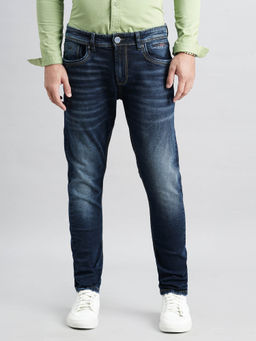 ROOKIES - Dark Blue Ankle Length Jeans