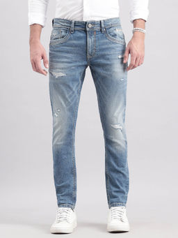 ROOKIES - Med Blue Ankle Length Jeans