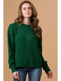 Gipsy - Bottle Green Sweater for Gipsy Woman Stylish and Cozy Winter Collection