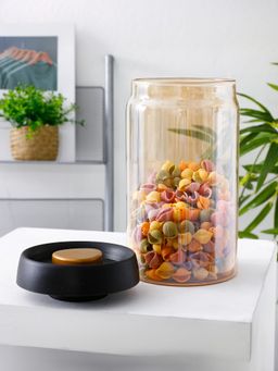 UMAI - Airtight Glass Storage Jars 1200ml Amber