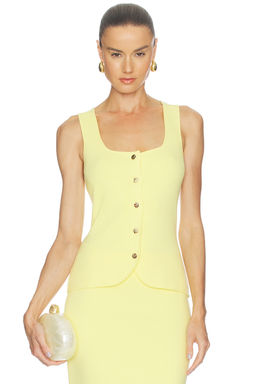 525 - Maria Button Front Corset Top