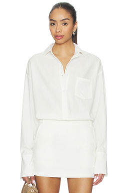 ALL THE WAYS - Greta Button Up Top