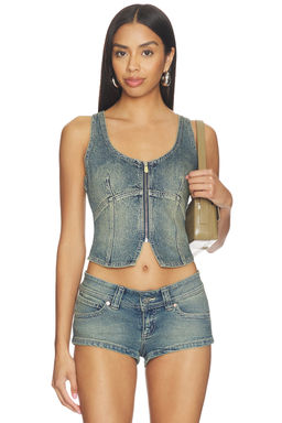 Abrand - Addison Racer Vest Top