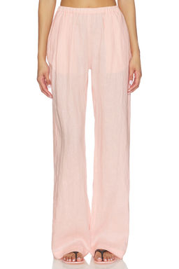 AEXAE - Linen Low Waist Day Pant