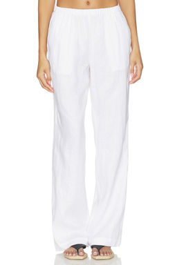 AEXAE - Linen Low Waist Day Pant