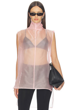 AEXAE - x REVOLVE Silk Organza Roll Top