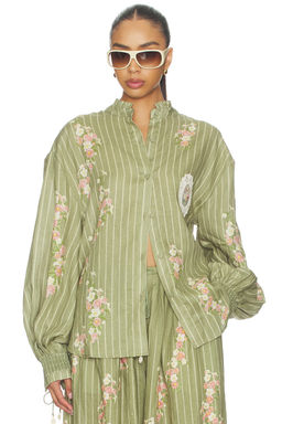 Agua by Agua Bendita - AbadIa Button Up Shirt