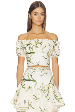 Agua by Agua Bendita - Pimienta Cropped Top